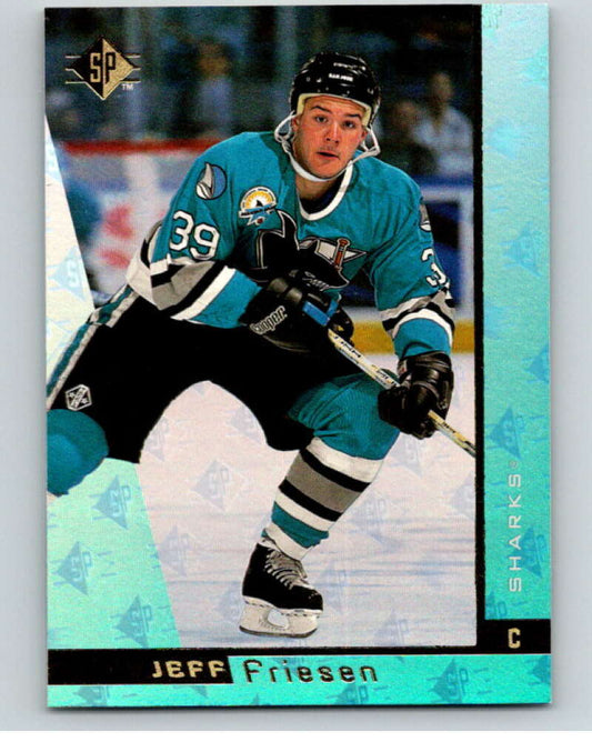 1996-97 SP Hockey #143 Jeff Friesen  San Jose Sharks  V91076 Image 1