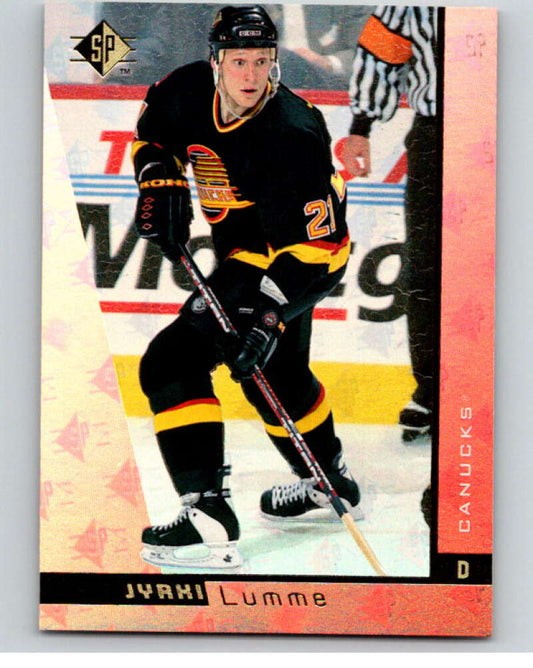 1996-97 SP Hockey #160 Jyrki Lumme  Vancouver Canucks  V91091 Image 1