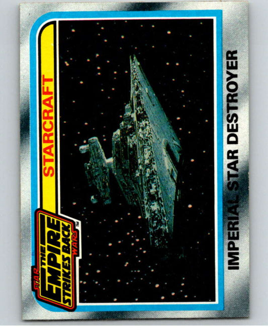 1980 Topps The Empire Strikes Back #136 Imperial Star Destroyer   V91124 Image 1