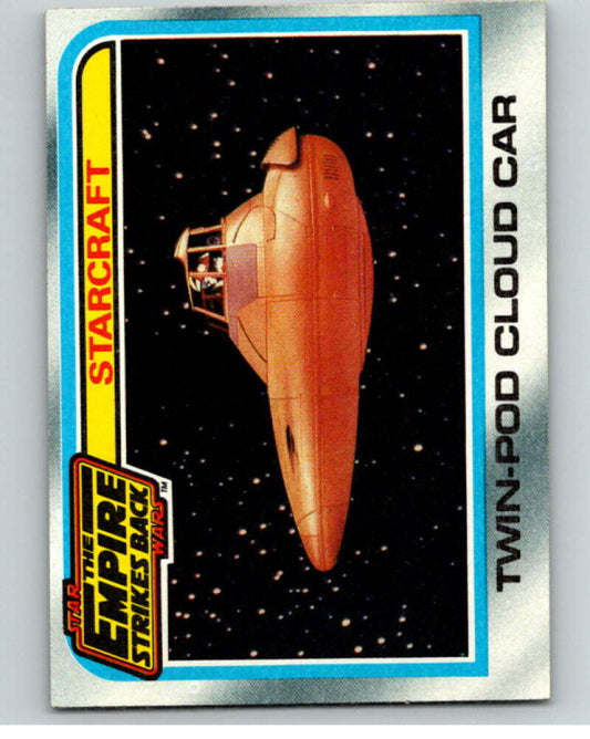 1980 Topps The Empire Strikes Back #137 Twin-Pod Cloud Car   V91127 Image 1