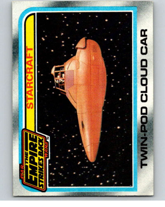 1980 Topps The Empire Strikes Back #137 Twin-Pod Cloud Car   V91128 Image 1