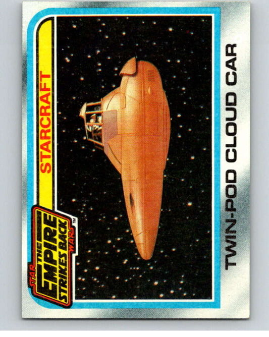 1980 Topps The Empire Strikes Back #137 Twin-Pod Cloud Car   V91129 Image 1