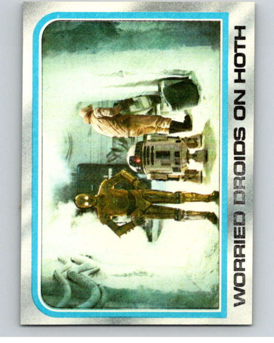 1980 Topps The Empire Strikes Back #154 Worried Droids on Hoth   V91165 Image 1