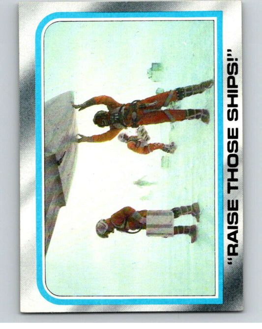 1980 Topps The Empire Strikes Back #163 Raise Those Ships!   V91182 Image 1