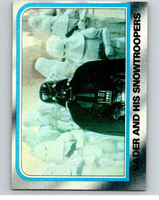 1980 Topps The Empire Strikes Back #165 Vader His Snowtroopers   V91189 Image 1