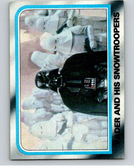 1980 Topps The Empire Strikes Back #165 Vader His Snowtroopers   V91190 Image 1