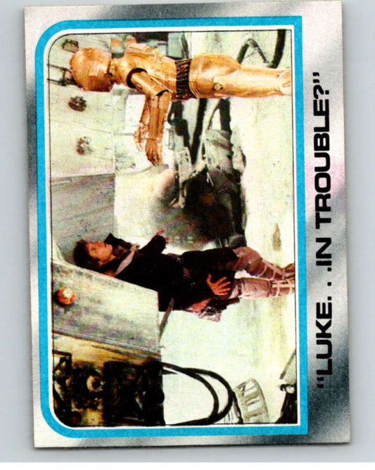 1980 Topps The Empire Strikes Back #176 Luke...In Trouble?   V91211 Image 1