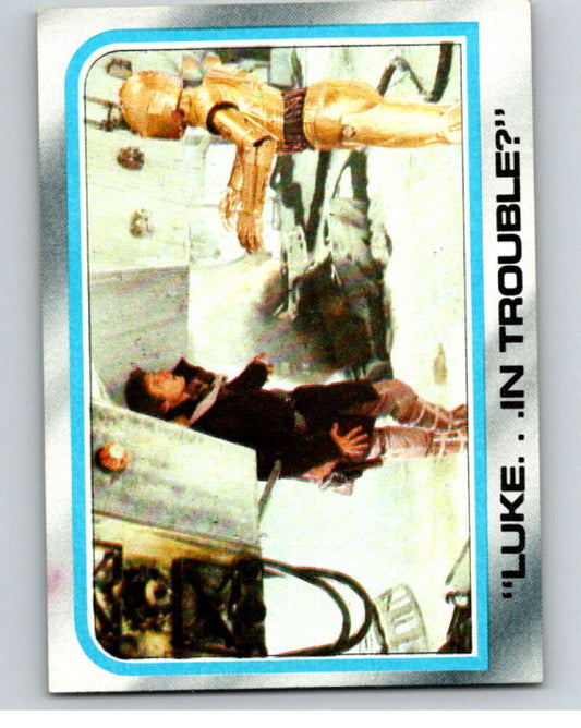 1980 Topps The Empire Strikes Back #176 Luke...In Trouble?   V91212 Image 1
