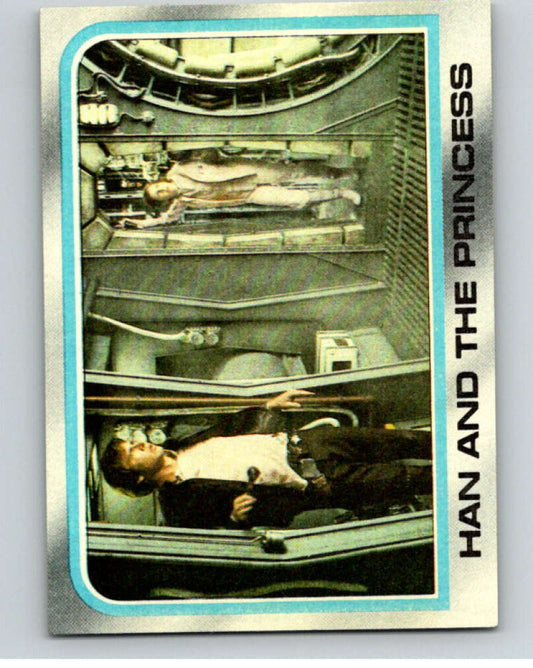1980 Topps The Empire Strikes Back #178 Han and the Princess   V91215 Image 1