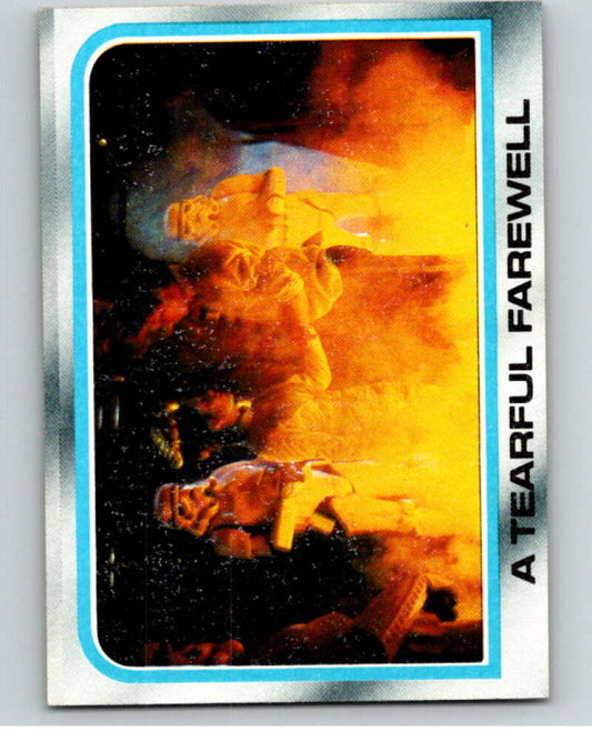 1980 Topps The Empire Strikes Back #201 A Tearful Farewell   V91276 Image 1