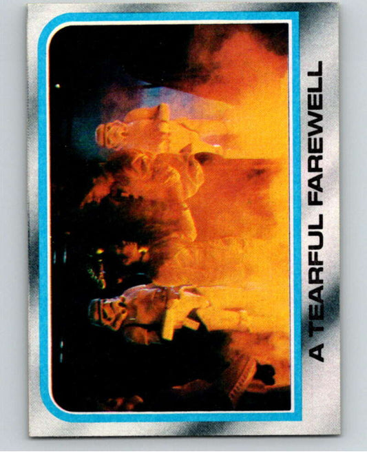 1980 Topps The Empire Strikes Back #201 A Tearful Farewell   V91278 Image 1