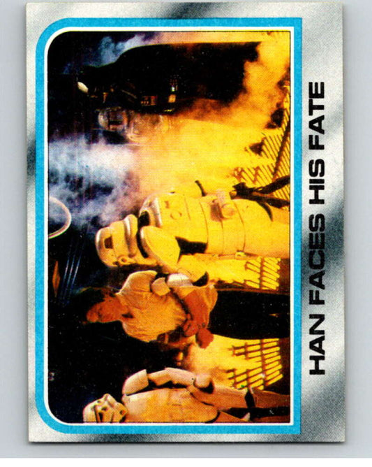 1980 Topps The Empire Strikes Back #202 Han Faces His Fate   V91279 Image 1
