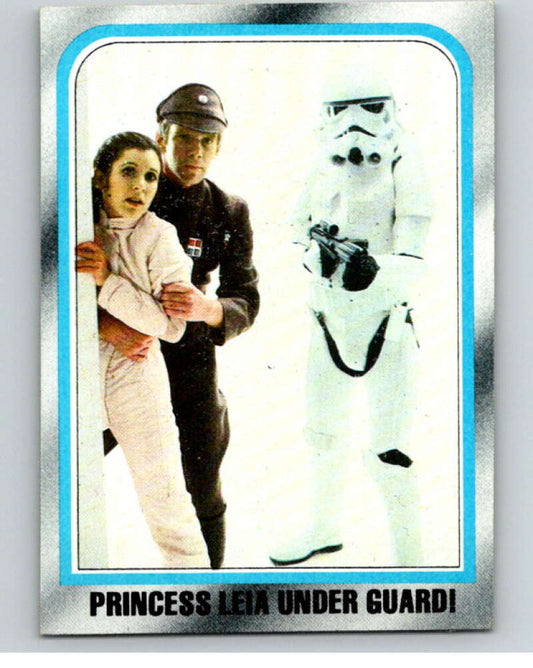 1980 Topps The Empire Strikes Back #219 Princess Leia Under Guard!   V91316 Image 1