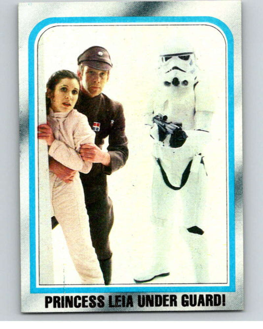 1980 Topps The Empire Strikes Back #219 Princess Leia Under Guard!   V91317 Image 1