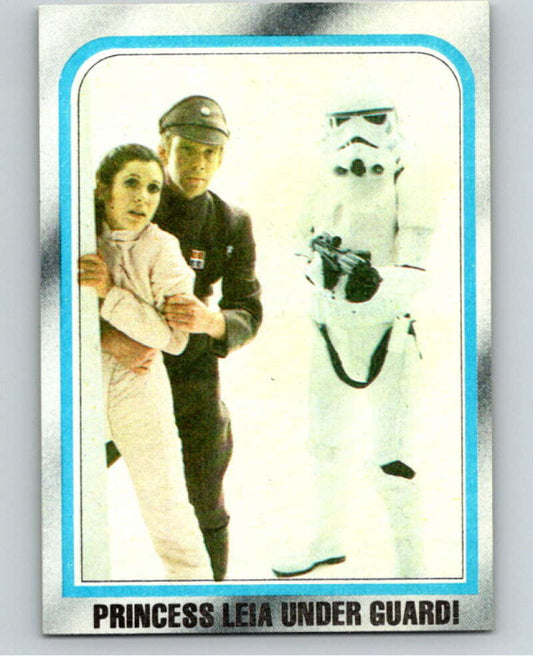 1980 Topps The Empire Strikes Back #219 Princess Leia Under Guard!   V91318 Image 1