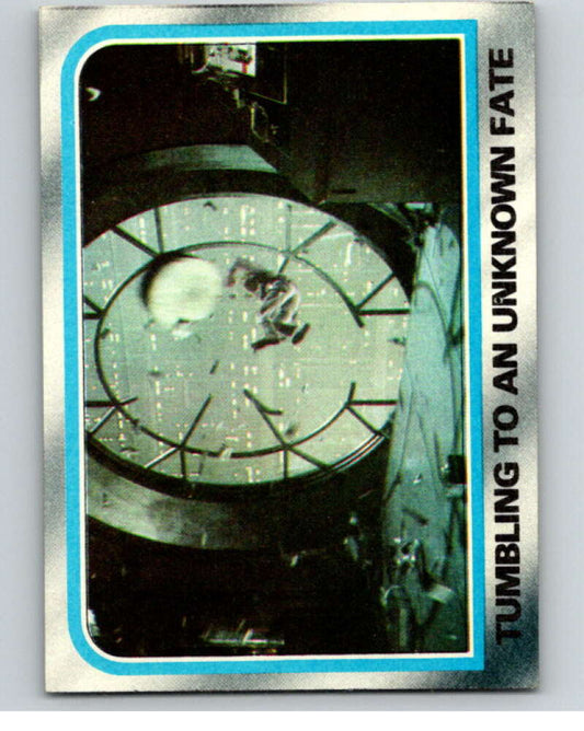 1980 Topps The Empire Strikes Back #222 Tumbling Unknown Fate   V91324 Image 1