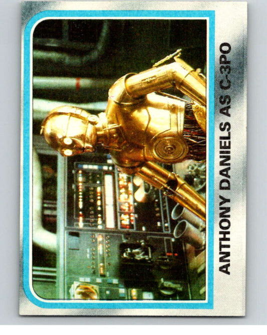 1980 Topps The Empire Strikes Back #227 Anthony Daniels as C-3PO   V91333 Image 1