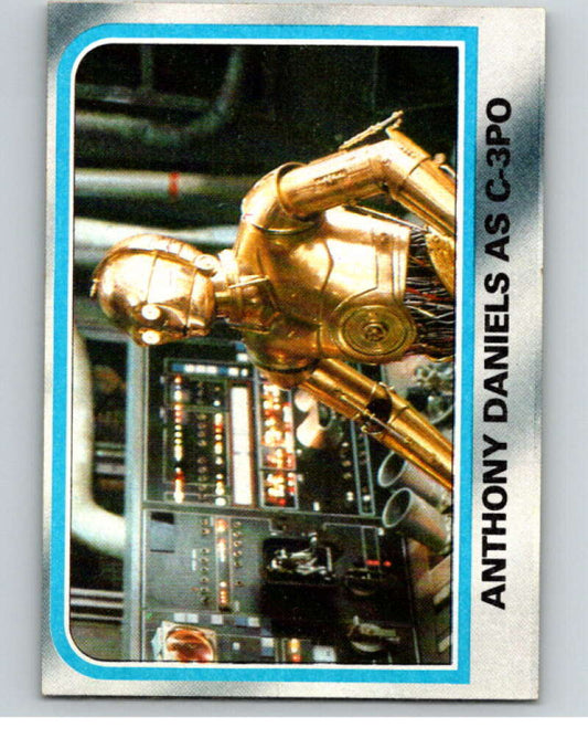 1980 Topps The Empire Strikes Back #227 Anthony Daniels as C-3PO   V91334 Image 1