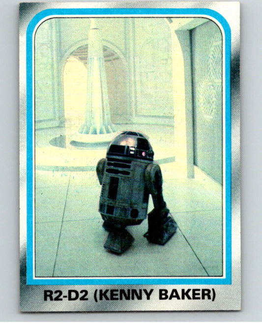 1980 Topps The Empire Strikes Back #229 R2-D2 Kenny Baker   V91338 Image 1