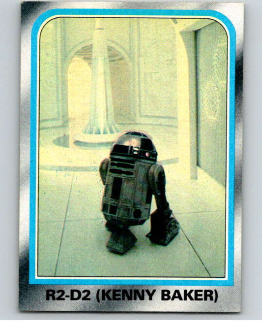 1980 Topps The Empire Strikes Back #229 R2-D2 Kenny Baker   V91340 Image 1