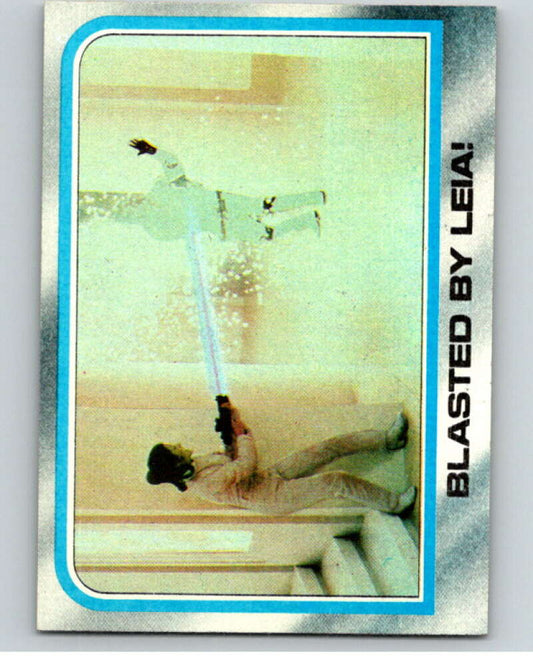1980 Topps The Empire Strikes Back #236 Blasted by Leia!   V91355 Image 1