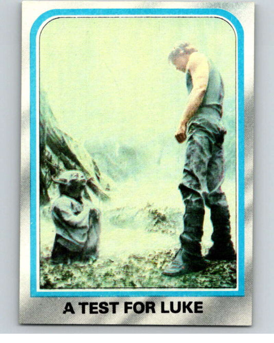 1980 Topps The Empire Strikes Back #244 A Test for Luke   V91370 Image 1