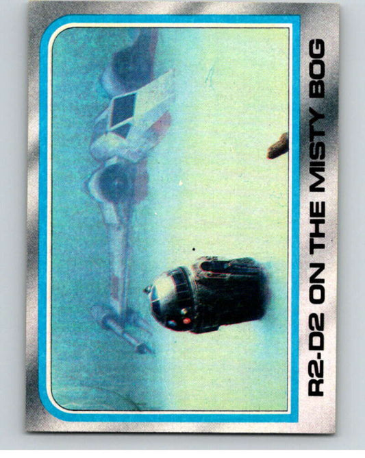 1980 Topps The Empire Strikes Back #245 R2-D2 on the Misty Bog   V91371 Image 1
