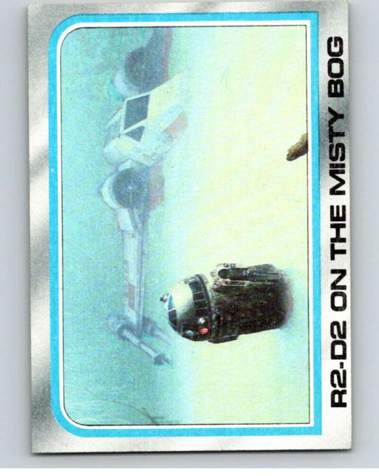 1980 Topps The Empire Strikes Back #245 R2-D2 on the Misty Bog   V91372 Image 1
