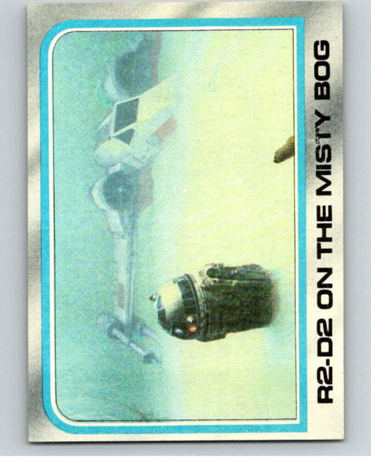 1980 Topps The Empire Strikes Back #245 R2-D2 on the Misty Bog   V91373 Image 1