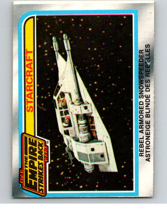 1980 OPC The Empire Strikes Back #139 Rebel Armored Snowspeeder   V91408 Image 1