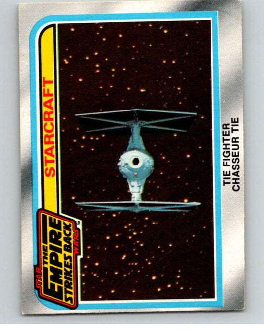 1980 OPC The Empire Strikes Back #141 TIE Fighter   V91412 Image 1