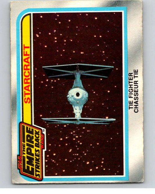 1980 OPC The Empire Strikes Back #141 TIE Fighter   V91413 Image 1