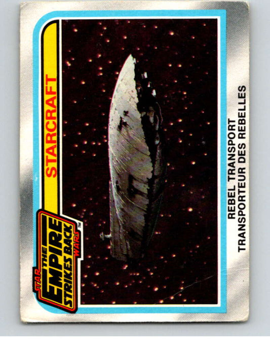 1980 OPC The Empire Strikes Back #142 Rebel Transport   V91415 Image 1