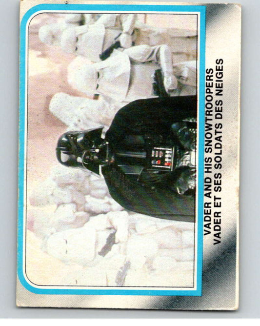 1980 OPC The Empire Strikes Back #165 Vader and His Snowtroopers   V91454 Image 1