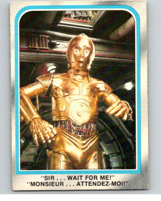 1980 OPC The Empire Strikes Back #170 Sir...Wait For Me!   V91458 Image 1