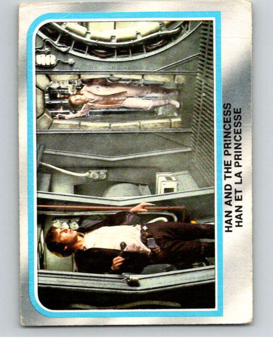 1980 OPC The Empire Strikes Back #178 Han and the Princess   V91465 Image 1