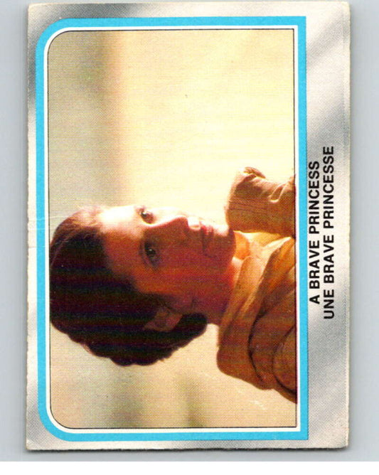 1980 OPC The Empire Strikes Back #192 A Brave Princess   V91488 Image 1