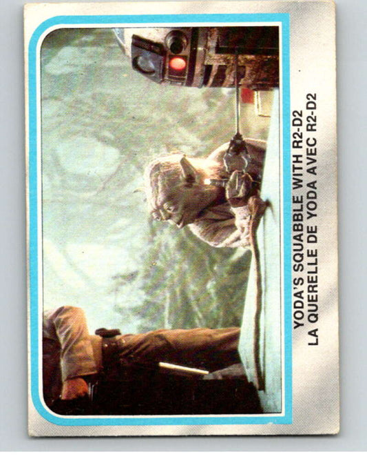 1980 OPC The Empire Strikes Back #235 Yoda's Squabble with R2-D2   V91544 Image 1