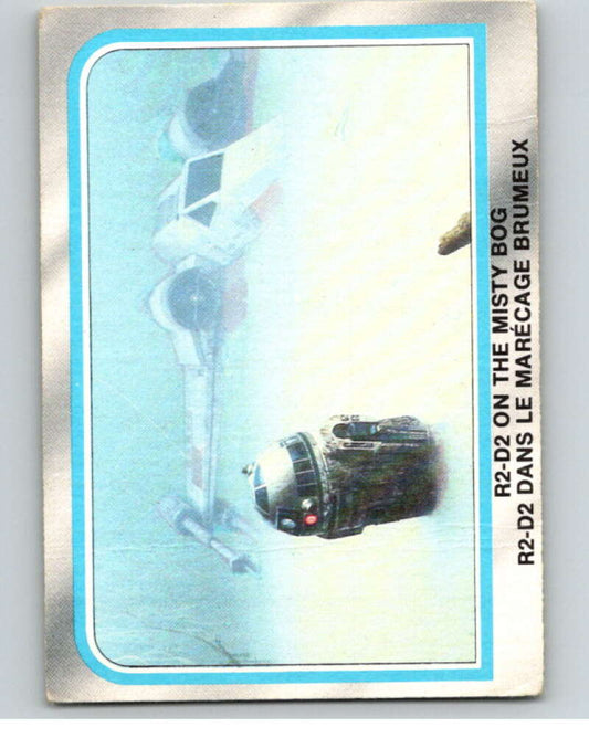 1980 OPC The Empire Strikes Back #245 R2-D2 on the Misty Bog   V91558 Image 1