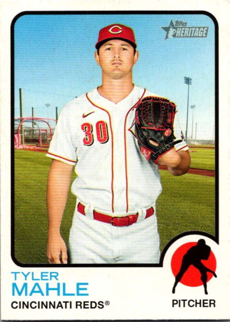 2022 Topps Heritage #2 Tyler Mahle  Cincinnati Reds  V91909 Image 1