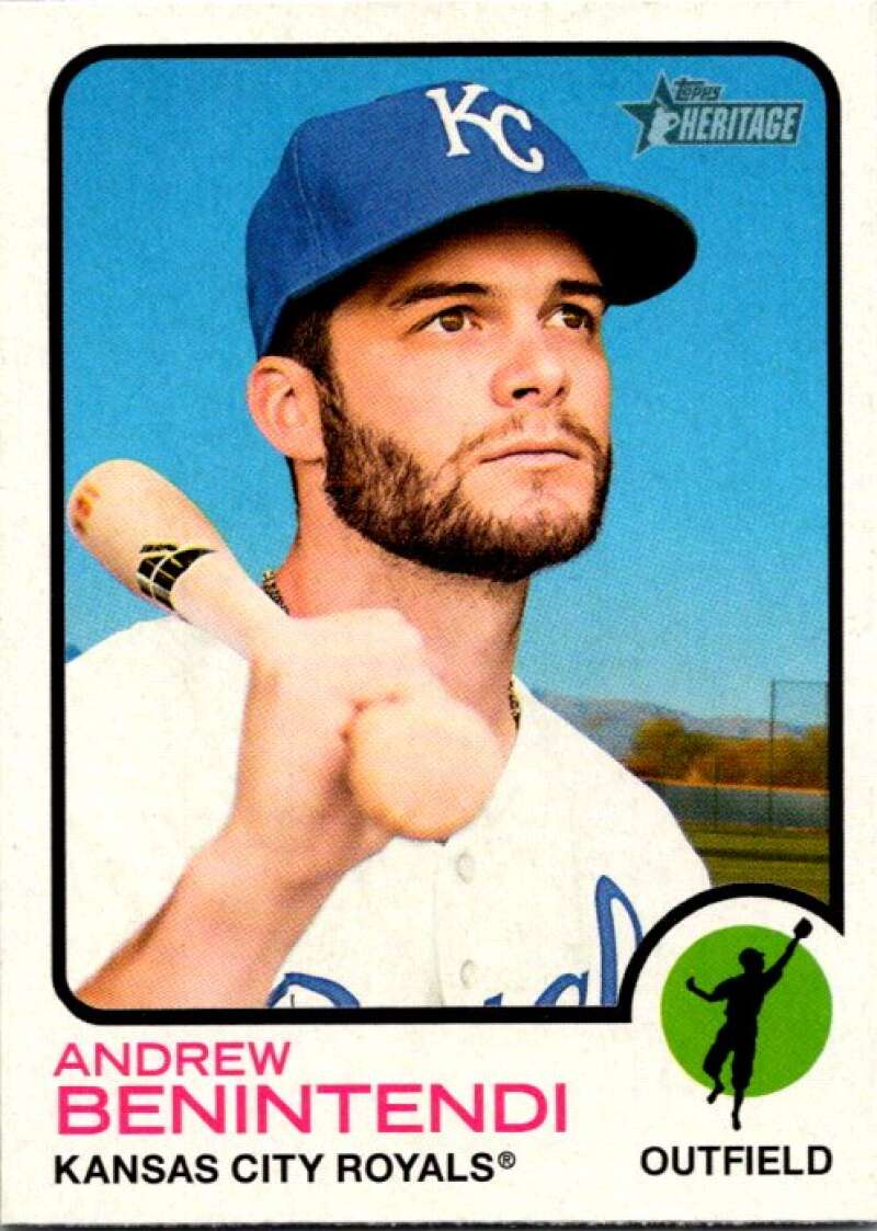 2022 Topps Heritage #30 Andrew Benintendi Royals  V91934 Image 1