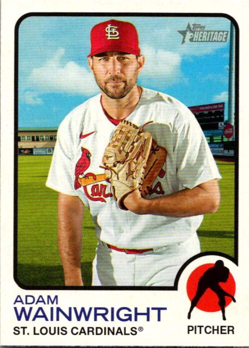 2022 Topps Heritage #42 Adam Wainwright  St. Louis Cardinals  V91942 Image 1