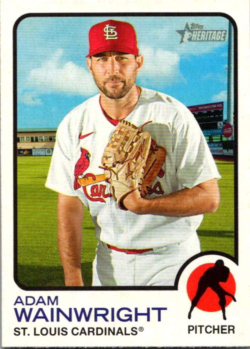 2022 Topps Heritage #42 Adam Wainwright  St. Louis Cardinals  V91943 Image 1
