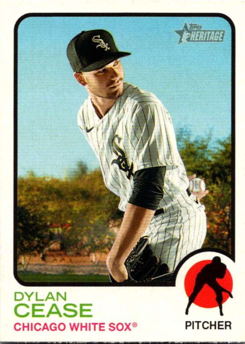 2022 Topps Heritage #45 Dylan Cease  Chicago White Sox  V91944 Image 1