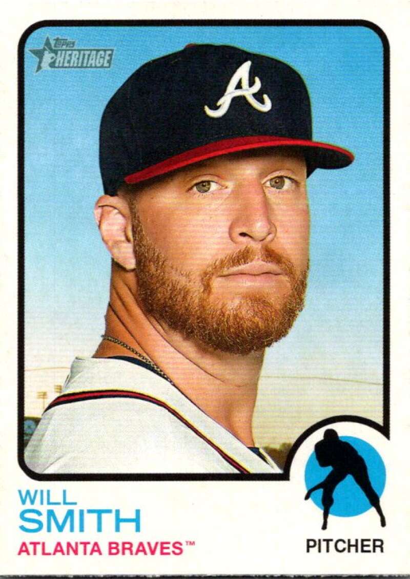 2022 Topps Heritage #53 Will Smith  Atlanta Braves  V91950 Image 1