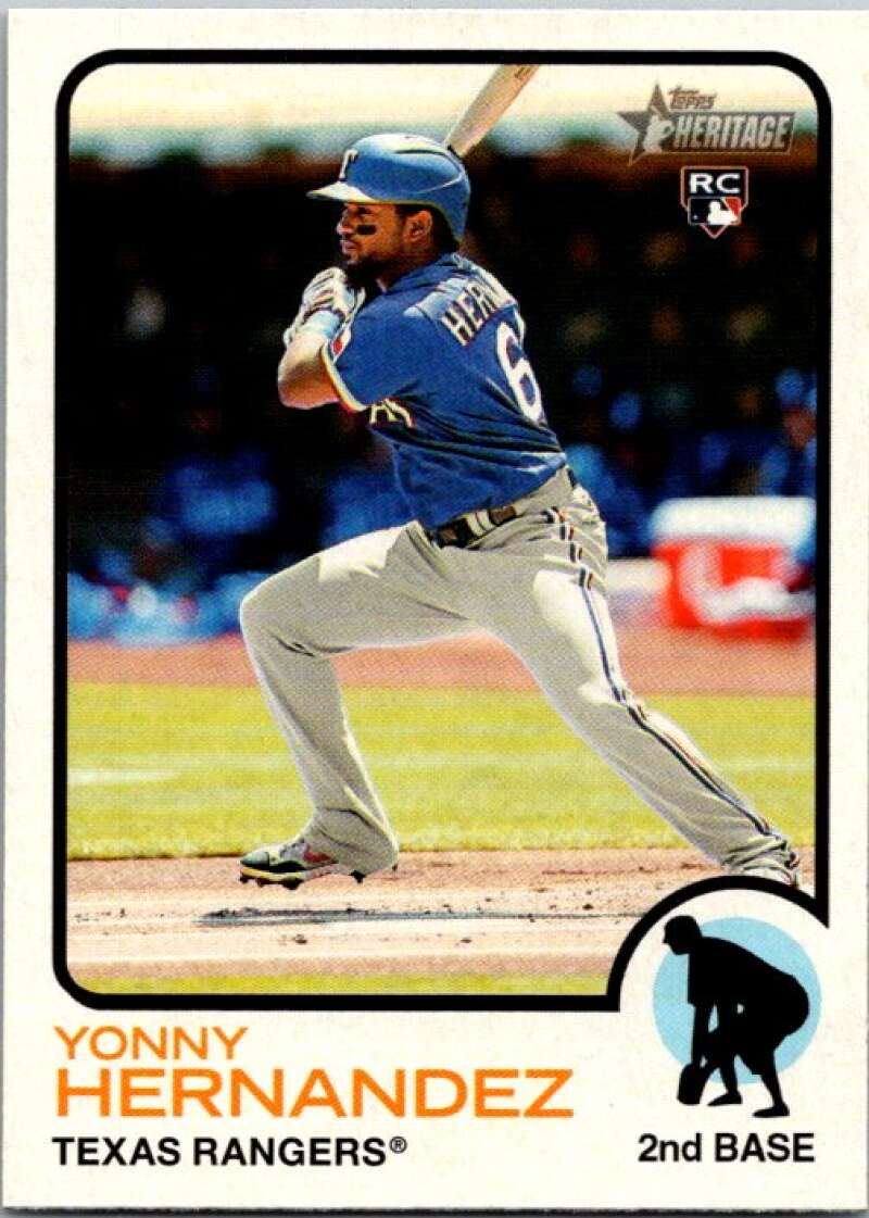 2022 Topps Heritage #79 Yonny Hernandez  RC Rookie  V91969 Image 1