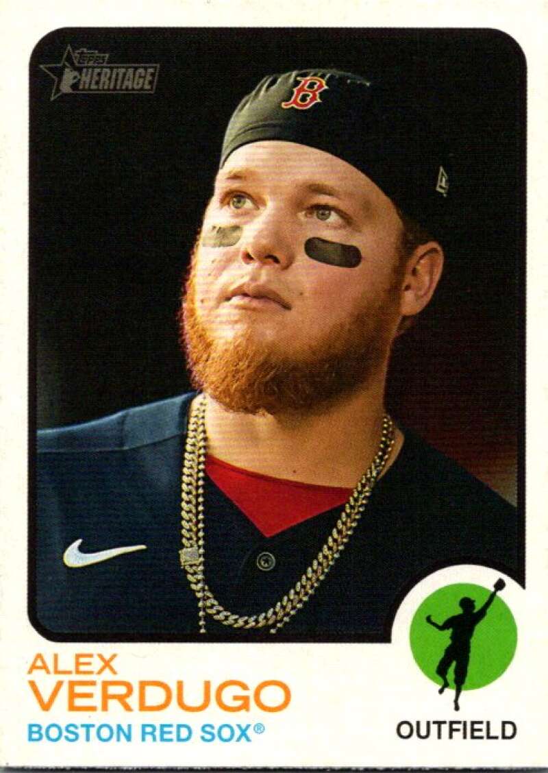 2022 Topps Heritage #81 Alex Verdugo  Boston Red Sox  V91971 Image 1
