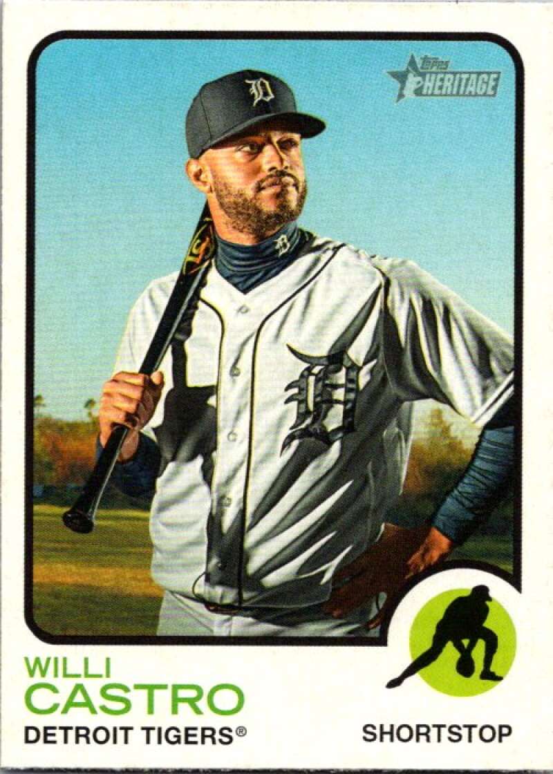 2022 Topps Heritage #86 Willi Castro  Detroit Tigers  V91975 Image 1
