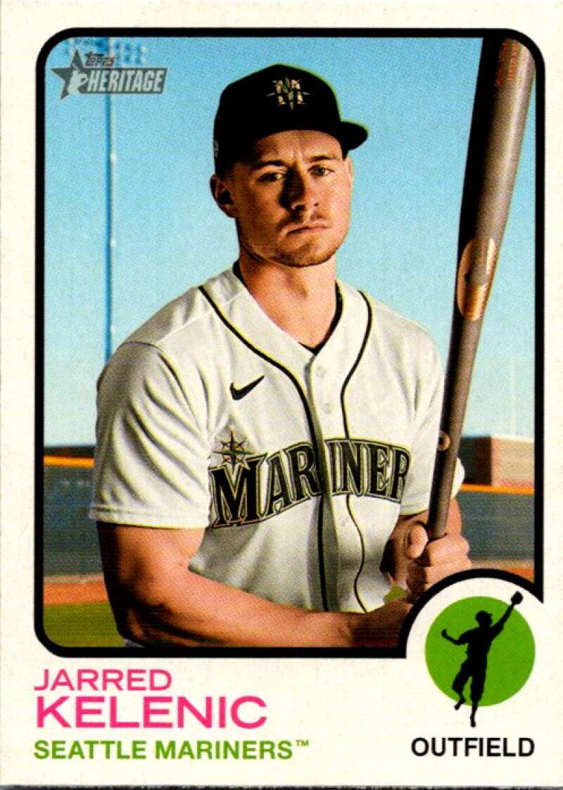 2022 Topps Heritage #96 Jarred Kelenic  Seattle Mariners  V91984 Image 1
