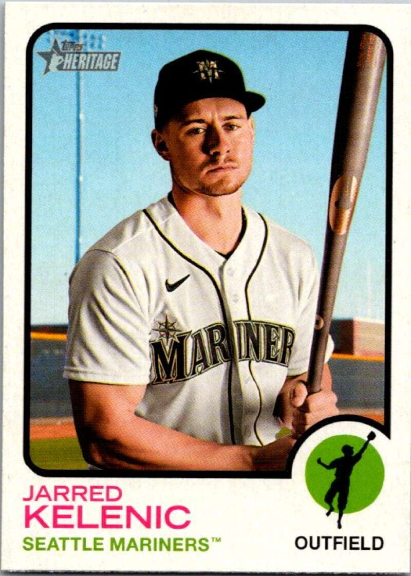 2022 Topps Heritage #96 Jarred Kelenic  Seattle Mariners  V91985 Image 1